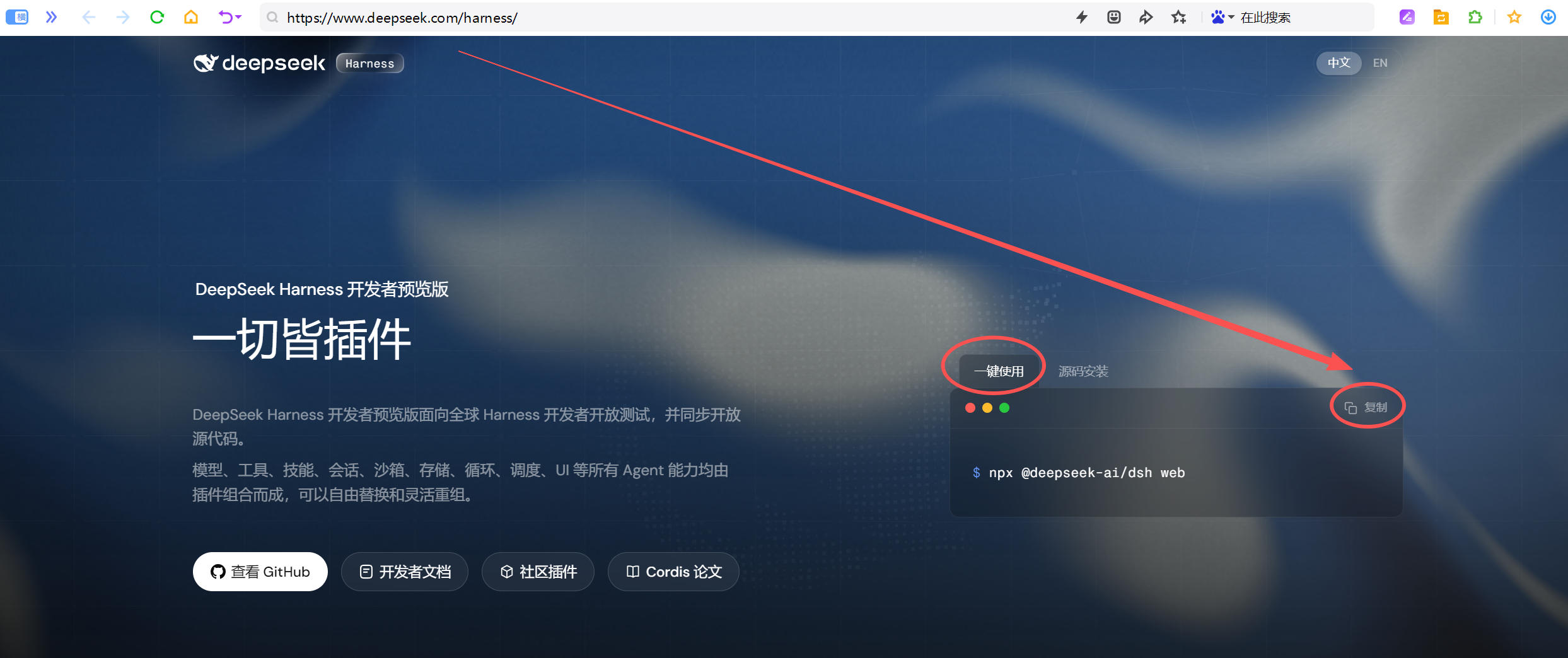 DeepSeek Harness安装教程